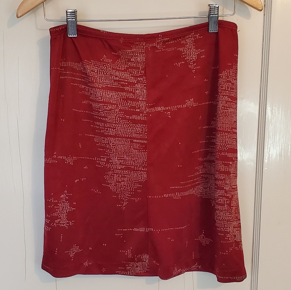 90s BCBG Max Azria A line miniskirt - Picture 2 of 4